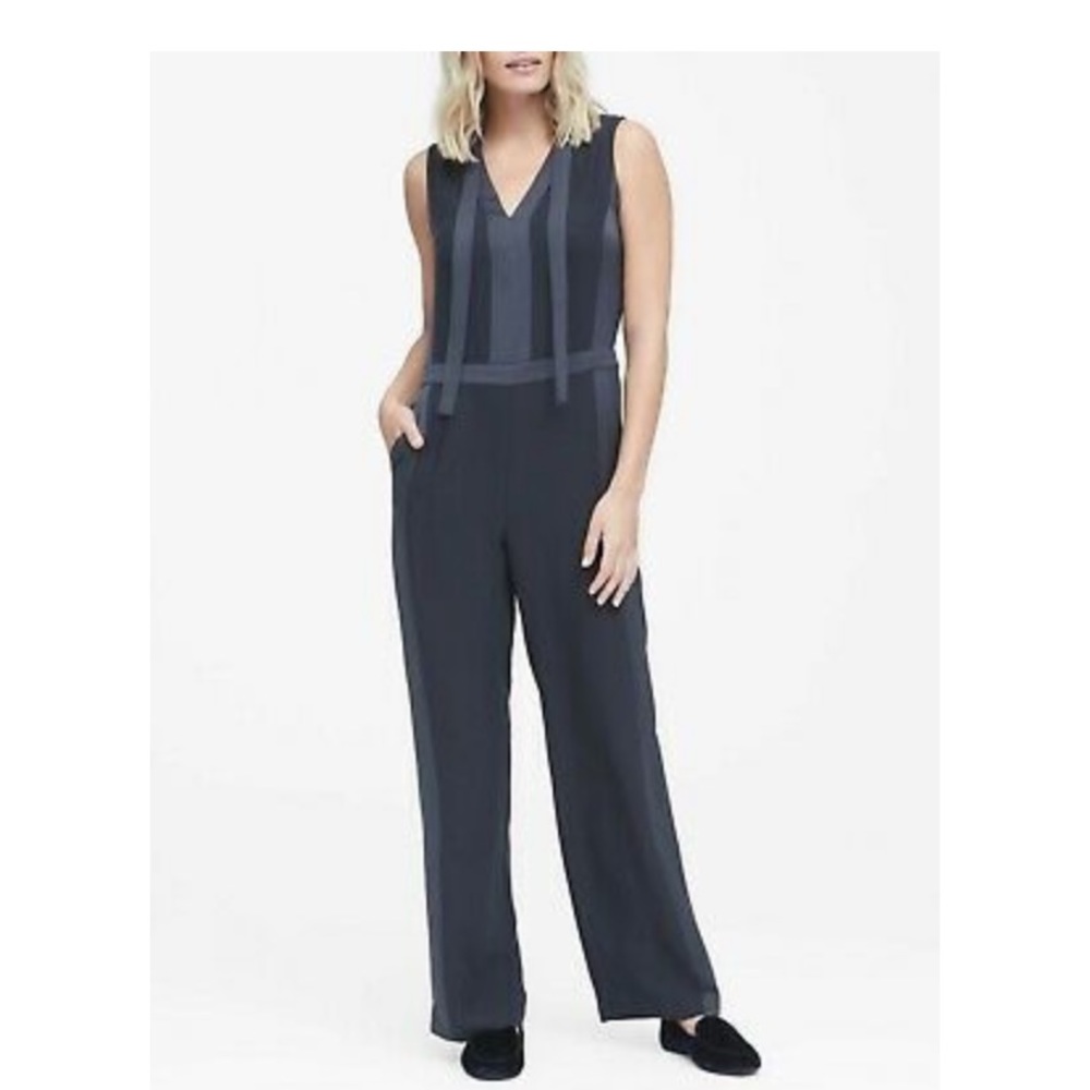 NWT Banana Republic Tuxedo Jumpsuit